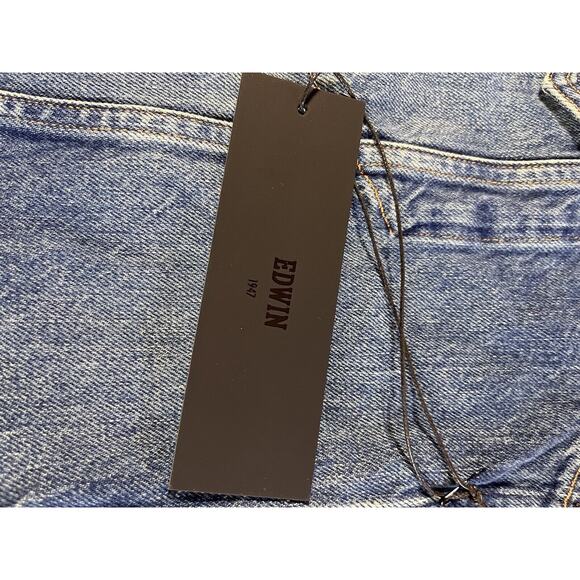 Edwin Jean Jacket (Clinton) Women's Sz S Epic Blue Cowgirl Western NWT - Picture 3 of 12